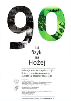 90 lat fizyki na Hożej