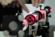 “Incredible light - ultrashort laser pulses” – demonstrations in the optical LAB during the 2011 Festival of Science.