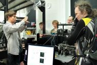 “Incredible light - ultrashort laser pulses” – demonstrations in the optical LAB during the 2011 Festival of Science.