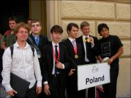 Polish team at the 40th International Physics Olympiad, Mexico