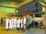 2011 laureates on a visit to Dubna